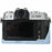 For Fujifilm X-T50 PU Leather Camera Half Case Base Cover with Battery Access and Shoulder Strap - Baby Blue - 3