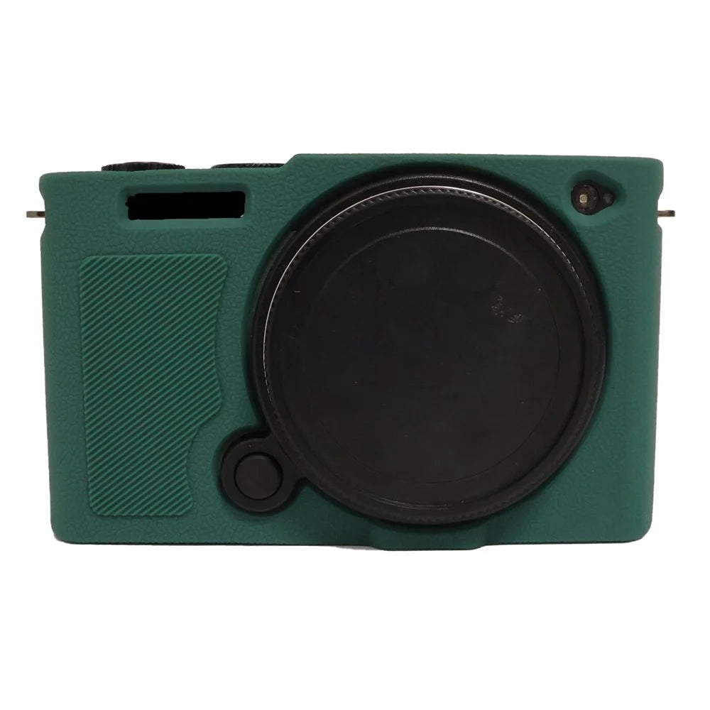 For Panasonic Lumix S9 Camera Case Silicone Protective Cover Anti-Slip Shock-Absorbent - Green - 1