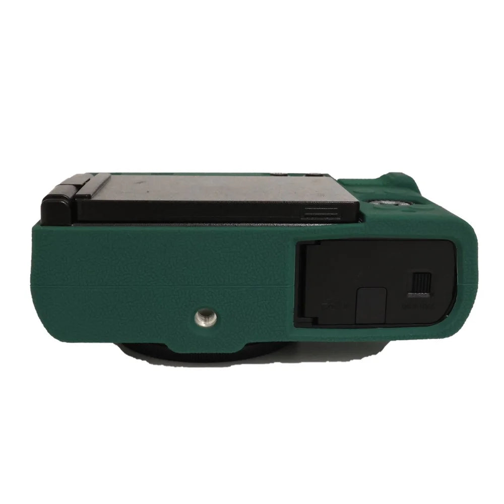 For Panasonic Lumix S9 Camera Case Silicone Protective Cover Anti-Slip Shock-Absorbent - Green - 5