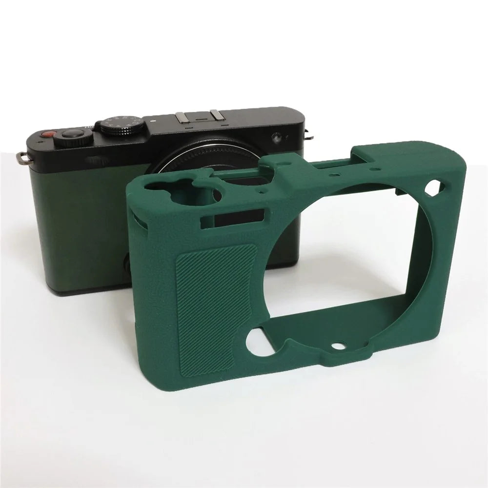 For Panasonic Lumix S9 Camera Case Silicone Protective Cover Anti-Slip Shock-Absorbent - Green - 6