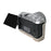 For Fujifilm X-M5 Case with Shoulder Strap Genuine Leather Camera Protective Cover - Grey - 6