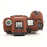 For Nikon Z6 III Camera Protective Case Litchi Texture Silicone  Shock Absorbent Cover - Coffee - 5