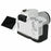 For Canon EOS 200D II / EOS 200D Camera Case with Battery Opening Litchi Texture PU Leather Protective Cover - Black - 5
