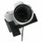 For Canon EOS 200D II / EOS 200D Camera Case with Battery Opening Litchi Texture PU Leather Protective Cover - Black - 7