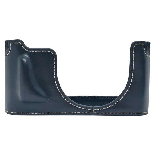 For Leica X Vario (Typ 107) / X (Typ 113) Camera Protection Bottom Case PU Leather Cover with Battery Opening - Black - 1