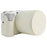 For Canon EOS R50 V Camera Half Case Litchi Texture Battery Opening PU Leather Cover with Shoulder Strap and Lens Cap - White - 7