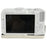 For Canon EOS R50 V Camera Half Case Litchi Texture Battery Opening PU Leather Cover with Shoulder Strap - White - 4
