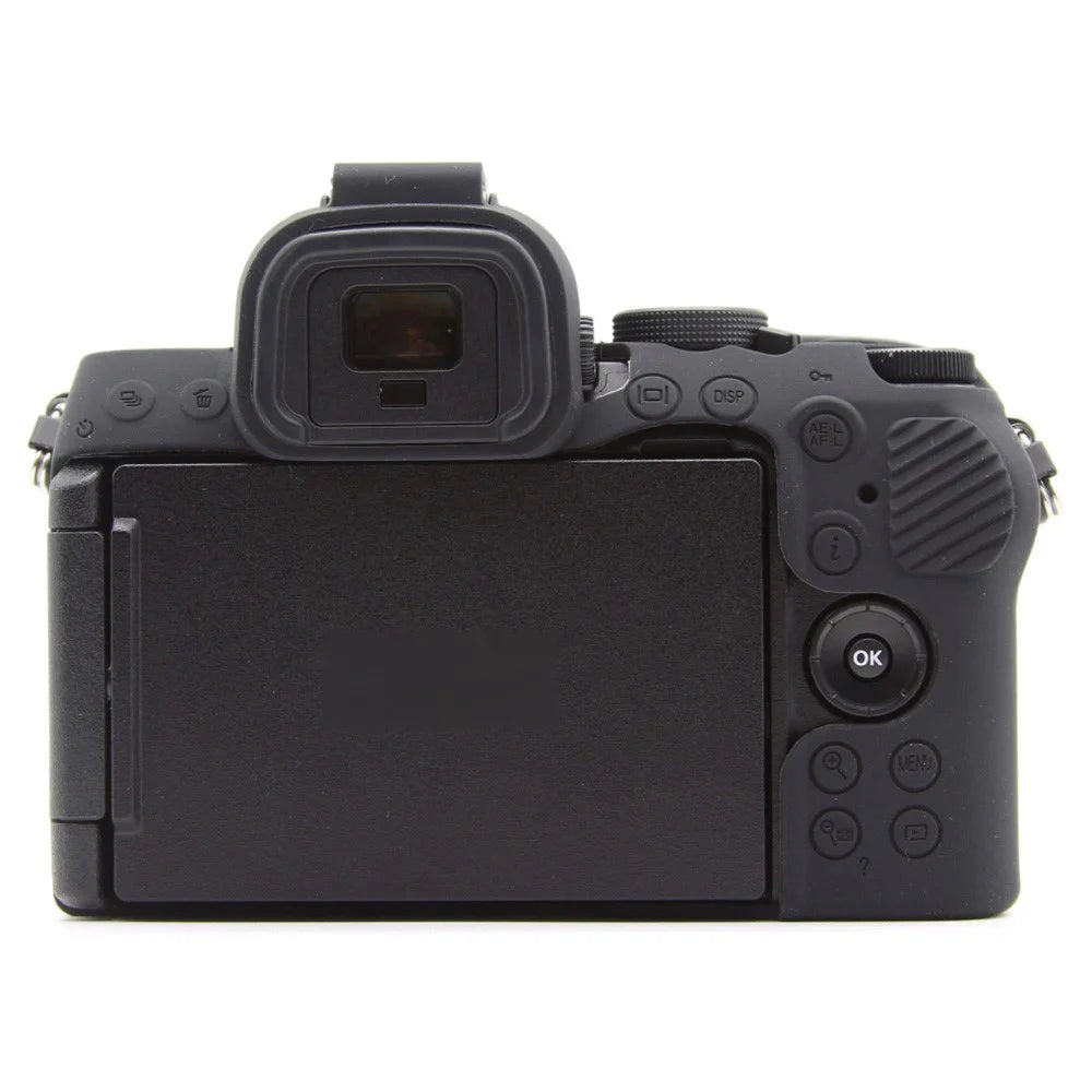 For Nikon Z 50 II Camera Case Anti-Scratch Silicone Protective Cover - Black - 2