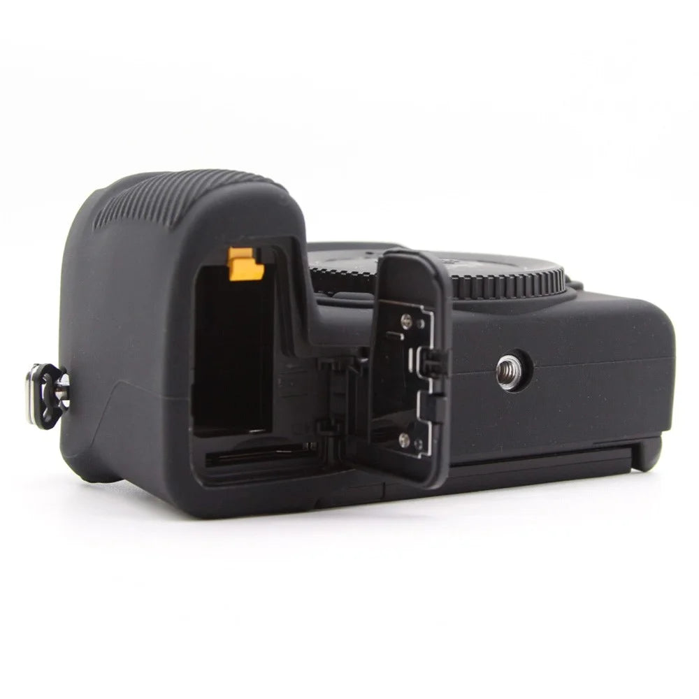 For Nikon Z 50 II Camera Case Anti-Scratch Silicone Protective Cover - Black - 5
