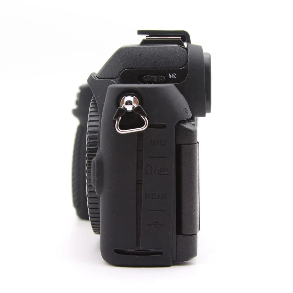 For Nikon Z 50 II Camera Case Anti-Scratch Silicone Protective Cover - Black - 6