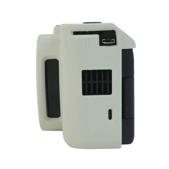 For Canon PowerShot V1 Protective Case Dust Proof Silicone Camera Cover - Beige - 5