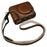 For Canon PowerShot V1 Camera Case with Battery Opening Portable Leather Camera Protective Cover - Coffee - 1