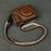 For Canon PowerShot V1 Camera Case with Battery Opening Portable Leather Camera Protective Cover - Coffee - 2