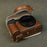 For Canon PowerShot V1 Camera Case with Battery Opening Portable Leather Camera Protective Cover - Coffee - 4