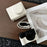 For Canon PowerShot V1 Camera Case Buffalo Texture Battery Opening Design Leather Cover with Shoulder Strap - White - 2