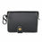 For Fujifilm X100VI Camera Case Textured PU Leather Cover with Battery Hole + Strap + Lens Storage Bag - Black - 5