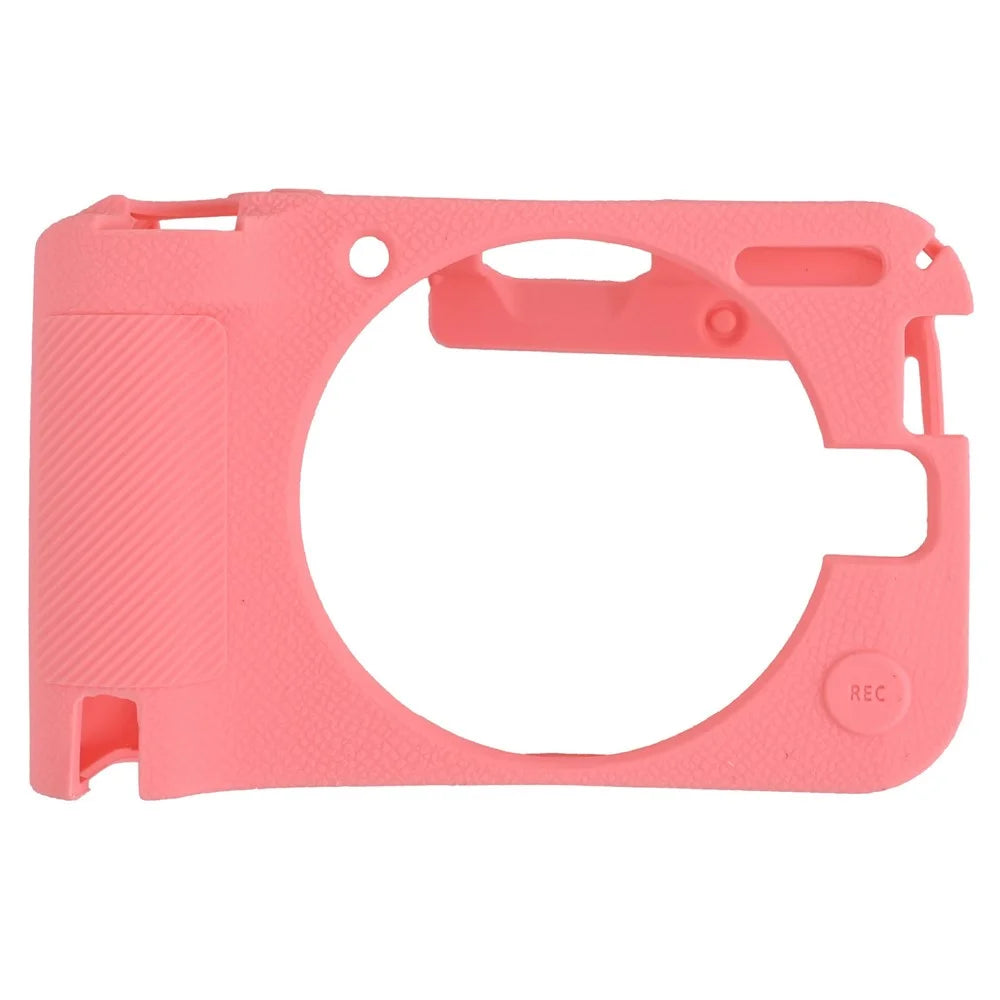 For Canon EOS R50 V Camera Portable Silicone Case Shock Resistant Anti Scratch Protective Cover - Pink - 2