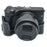 For Canon EOS M3 Camera Bottom Case PU Leather Cover with Battery Opening - Black - 1