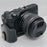 For Canon EOS M3 Camera Bottom Case PU Leather Cover with Battery Opening - Black - 2