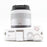 For Canon EOS R50 V Camera Case Anti-Scratch Silicone Protective Cover - White - 5
