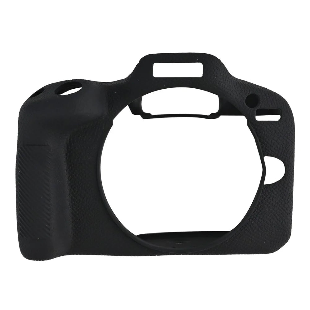 For Canon EOS R50 Camera Sleeve Shockproof Silicone Case Anti Scratch Protective Cover - Black - 2