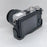 For Canon EOS M6 Camera Base Cover Vintage PU Leather Half Case with Battery Opening - Black - 5