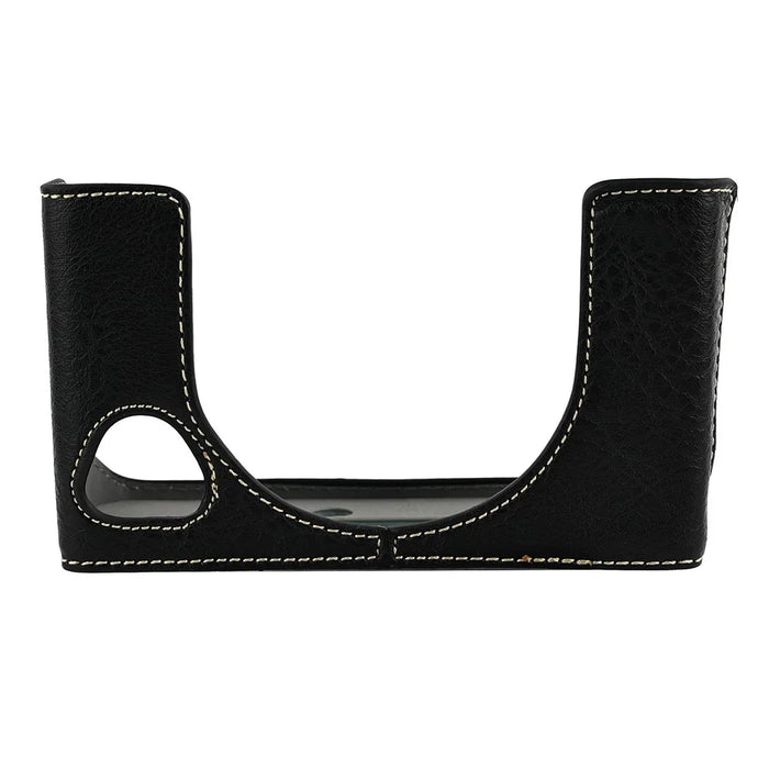 For Leica SOFORT 2 PU Leather Bottom Cover Shockproof Camera Half Case with Battery Access - Black - 2