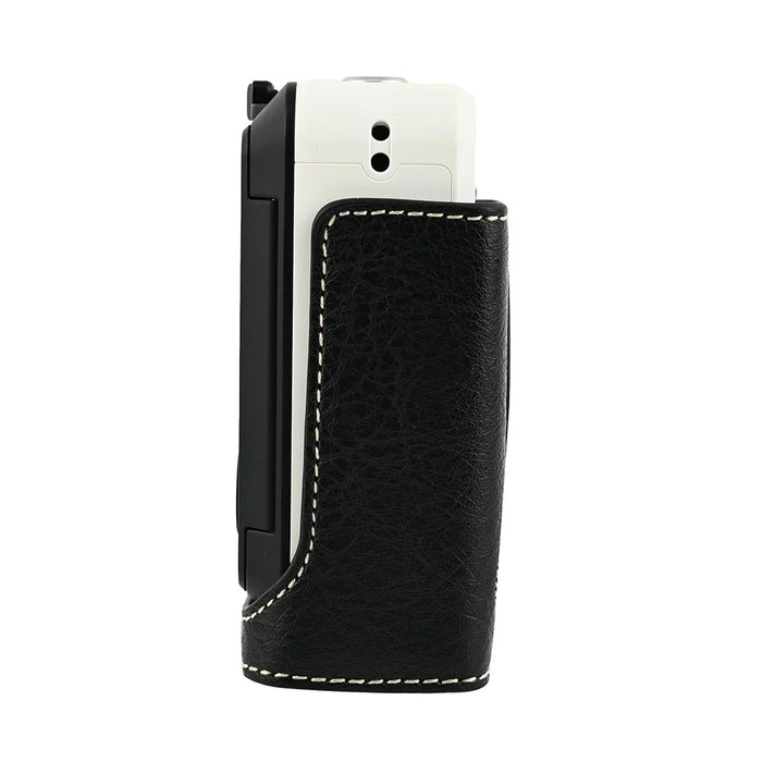 For Leica SOFORT 2 PU Leather Bottom Cover Shockproof Camera Half Case with Battery Access - Black - 7