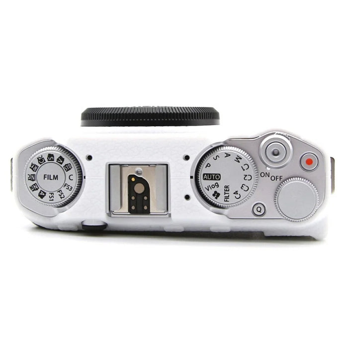 For Fujifilm X-M5 Silicone Camera Protective Case Shock-Absorbent Camera Cover - White - 3