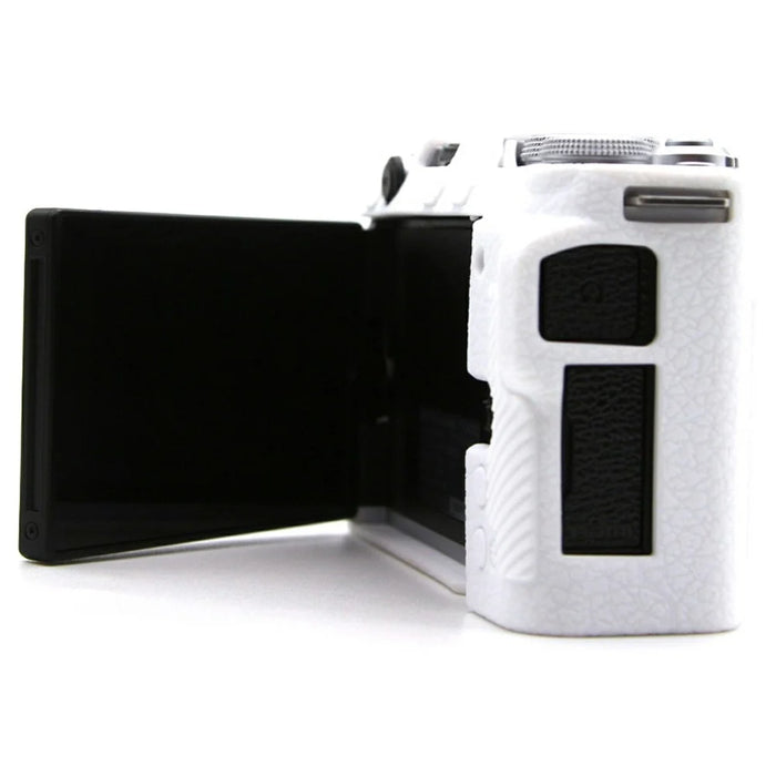 For Fujifilm X-M5 Silicone Camera Protective Case Shock-Absorbent Camera Cover - White - 5