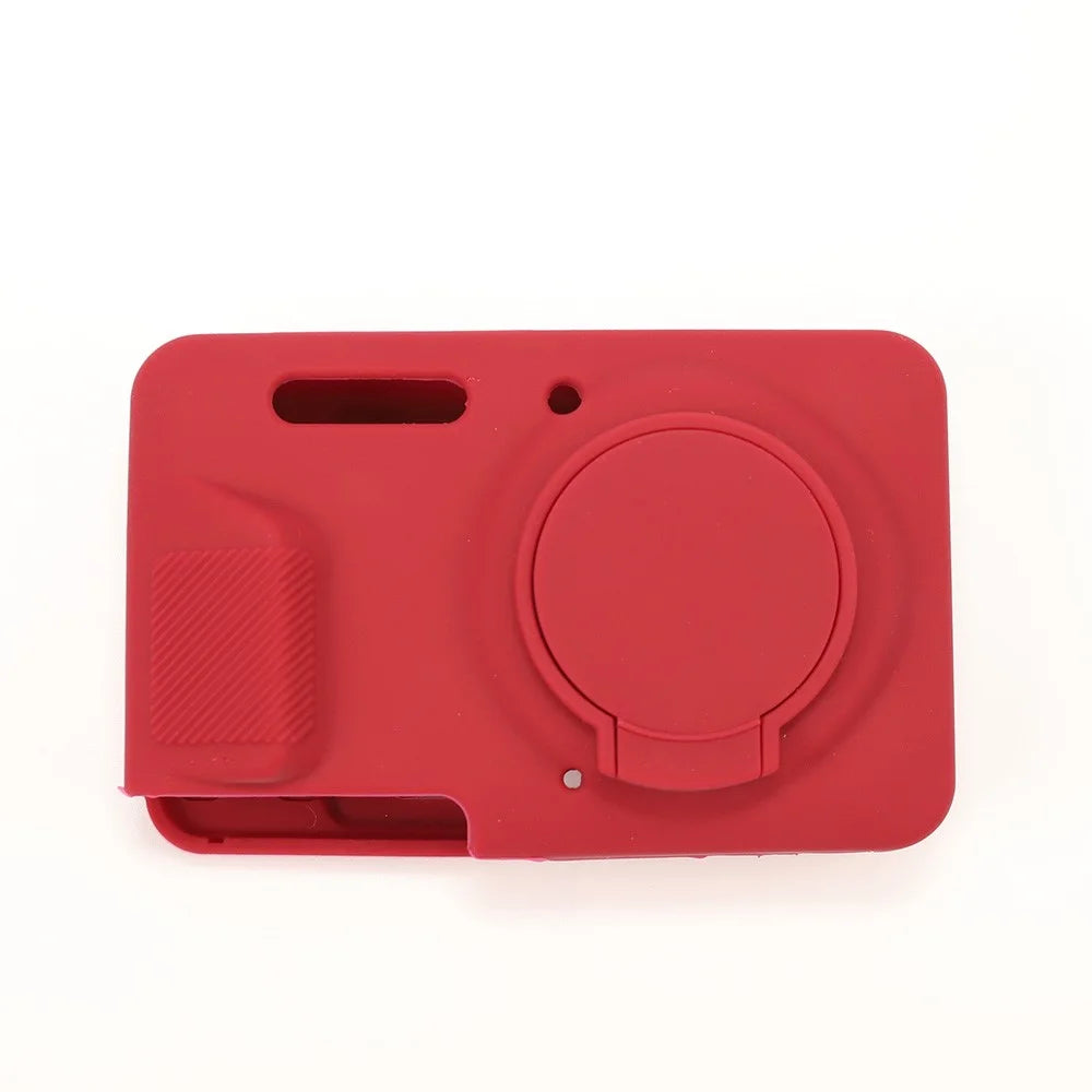 For KODAK PIXPRO FZ55 Camera Case Silicone Protective Cover with Shock-Absorbent and Washable - Red - 2