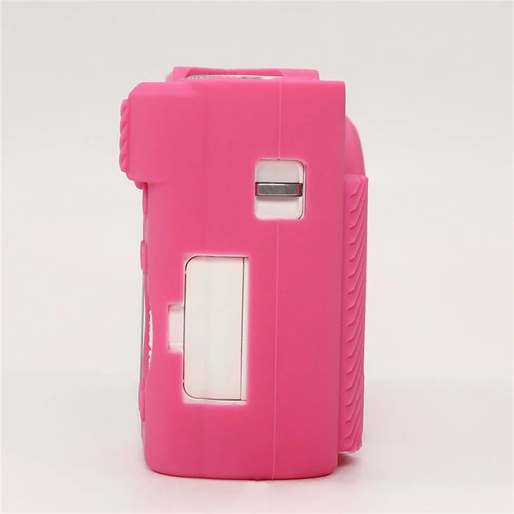 For Panasonic Lumix DMC-ZS99  /  DMC-TZ99 Camera Case Silicone Protective Cover with Shock Absorbing Anti Scratch - Rose Red - 5