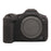For Canon EOS R5 Mark II Glossy Camera Case Anti-Scratch Silicone Protective Cover - Black - 1