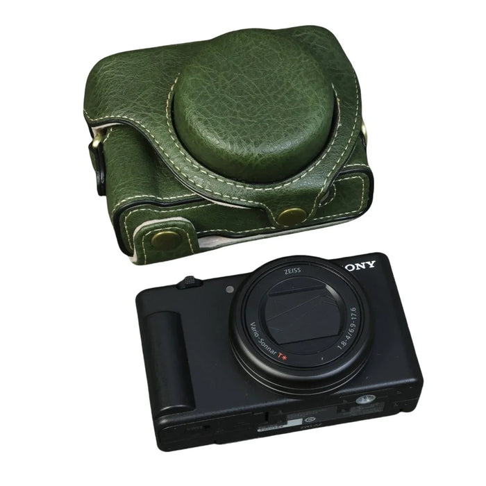 For Sony ZV-1 Camera Case Portable Protective Cover Without Battery Opening - Green - 2