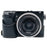 For Sony NEX-7 / NEX-6 Half Body Camera Cover with Battery Access PU Leather Bottom Case - Black - 1