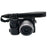 For Sony NEX-7 / NEX-6 PU Leather Camera Case Battery Opening Design Half Body Cover with Hand Strap - Black - 1