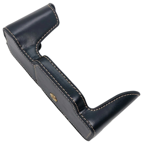 For Nikon DF Camera Bottom Case Battery Opening Design PU Leather Half Cover - Black - 1
