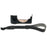 For Olympus PEN E-P5 Camera Bottom Case with Hand Strap Battery Opening PU Leather Half Cover - Black - 1