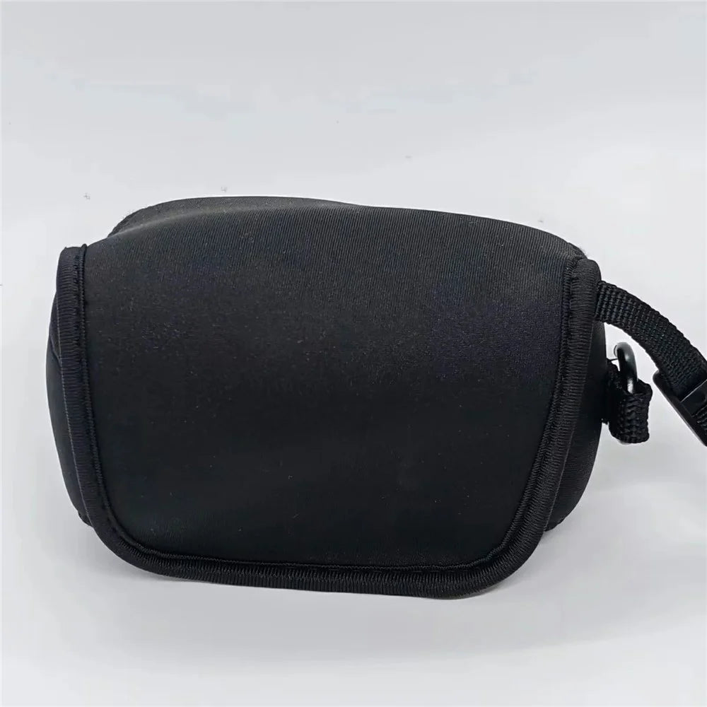 Camera Case for Panasonic GF7  /  GF8  /  GF9  /  GF10 Neoprene Protective Pouch Shockproof Waterproof Camera Bag with Carabiner - Black - 3