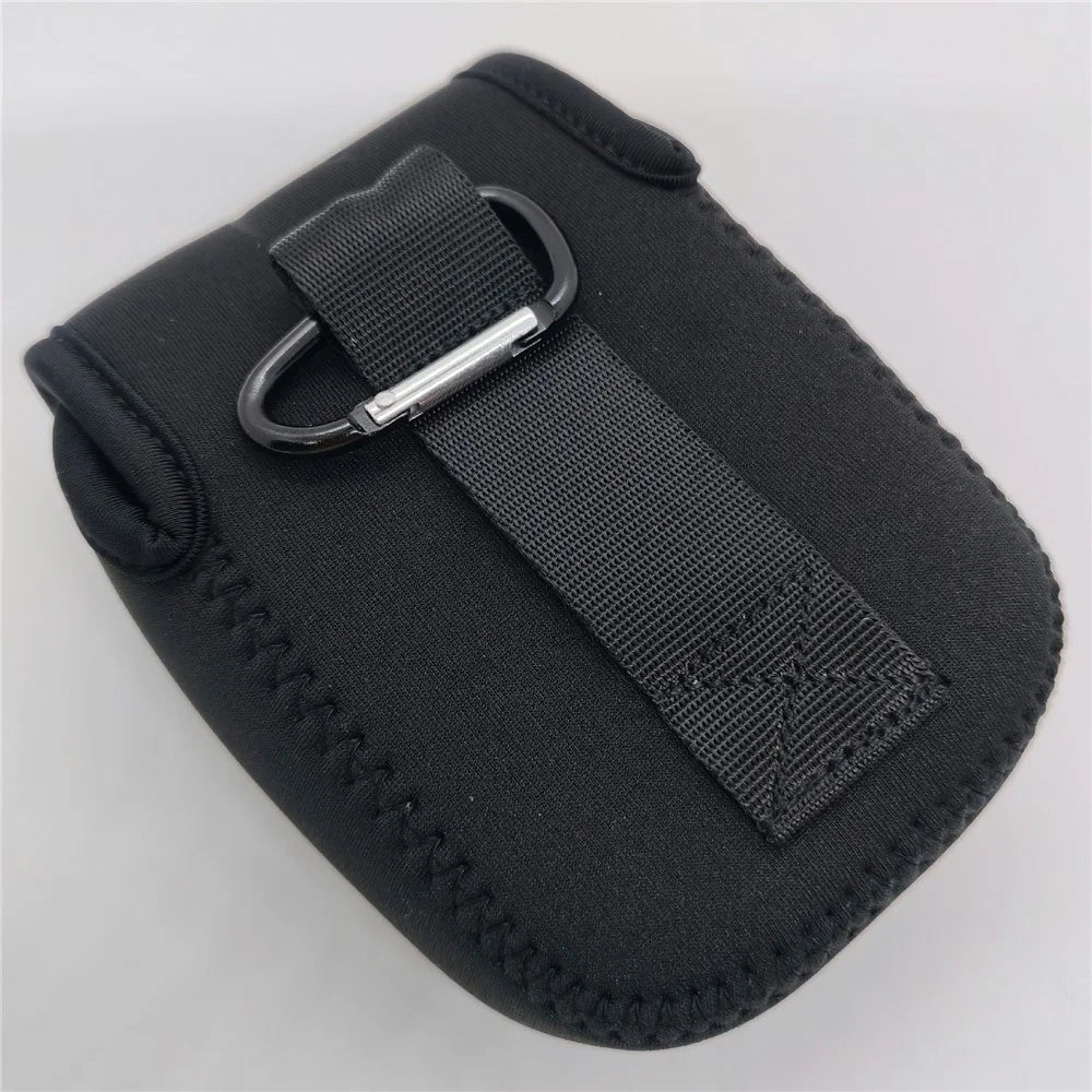 Camera Cover Camera Pouch for Canon S100  /  S110  /  S120  /  S200  /  G9X Neoprene Case Shockproof Waterproof Protective Cover with Carabiner - Black - 2