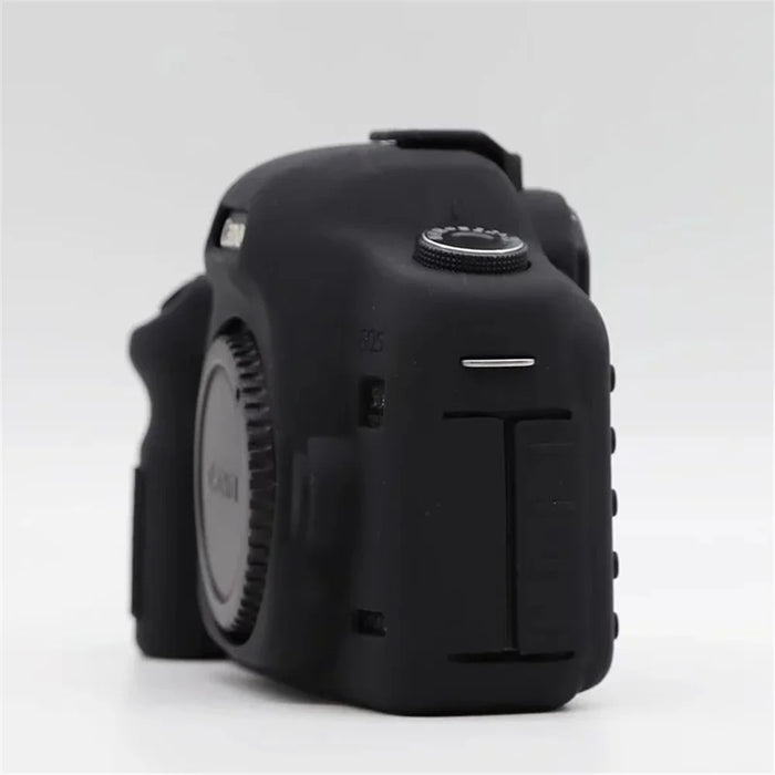 Silicone Case for Canon EOS 5D2 / 5D Mark II, DSLR Camera Bag Anti-scratch Protective Cover - Black - 3