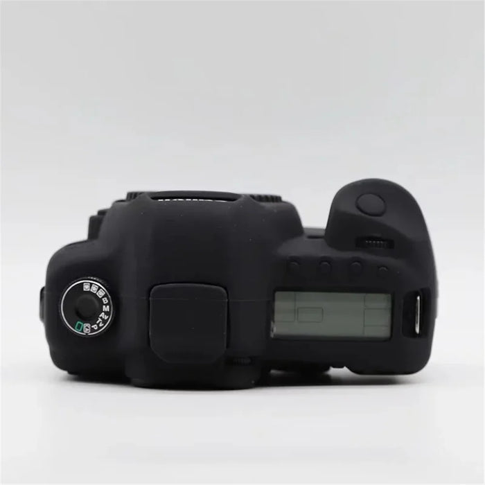Silicone Case for Canon EOS 5D2 / 5D Mark II, DSLR Camera Bag Anti-scratch Protective Cover - Black - 4