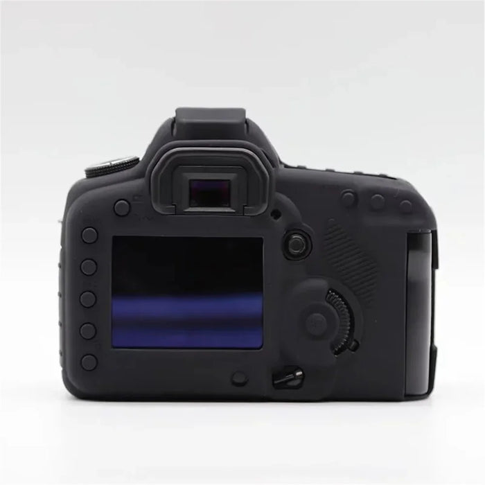 Silicone Case for Canon EOS 5D2 / 5D Mark II, DSLR Camera Bag Anti-scratch Protective Cover - Black - 6