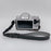 Camera Grip Case for Panasonic GF7  /  GF8  /  GF9  /  GF10 PU Leather Half Case with Wrist Strap Bottom Opening Design - Black - 2