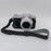 Camera Grip Case for Panasonic GF7  /  GF8  /  GF9  /  GF10 PU Leather Half Case with Wrist Strap Bottom Opening Design - Black - 3