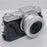 Camera Grip Case for Panasonic GF7  /  GF8  /  GF9  /  GF10 PU Leather Half Case with Wrist Strap Bottom Opening Design - Black - 6