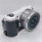 Camera Half Case for Sony A5000  /  A5100 Faux Leather Grip Cover Bottom Opening Battery Access Protective Shell - Black - 6