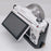 Camera Half Case for Sony A5000  /  A5100 Faux Leather Grip Cover Bottom Opening Battery Access Protective Shell - Black - 7