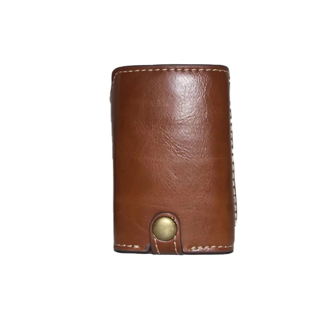 For Fujifilm GFX50R PU Leather Half Body Bottom Case Protective Cover with Battery Opening Design - Brown - 6