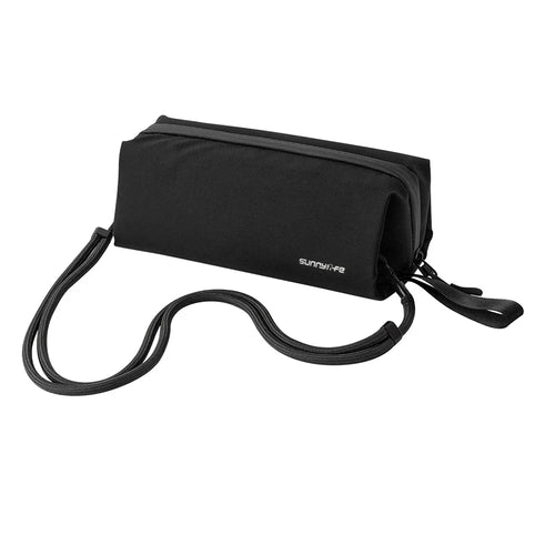 SUNNYLIFE For DJI Osmo Pocket 3/4 Large Capacity Carrying Case Crossbody Bag Portable Storage Pouch - Black - 1